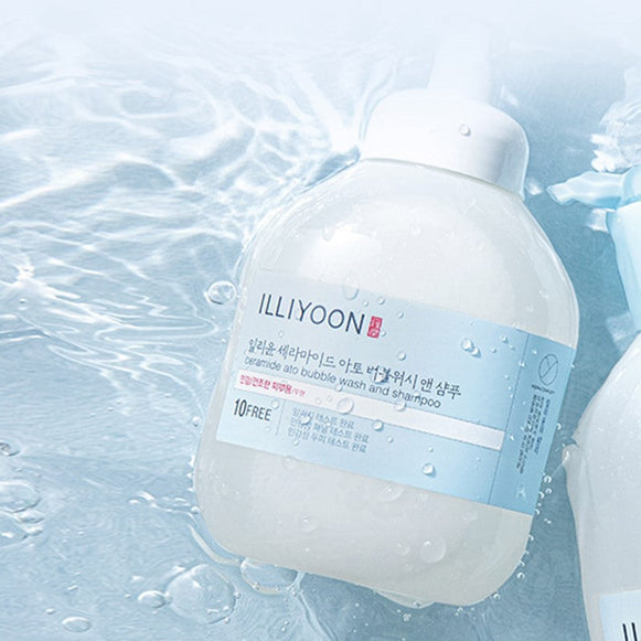 ILLIYOON Ceramide Ato Bubble Wash And Shampoo en stock sur Ma Petite Corée