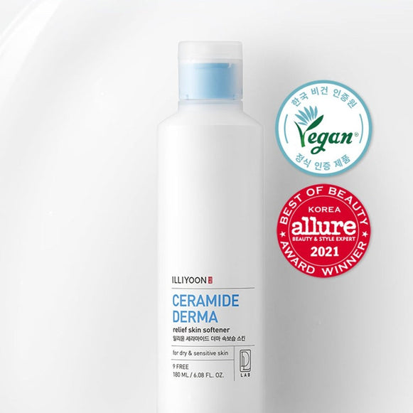 ILLIYOON Ceramide Derma Relief Skin Softener 180ml en stock sur Ma Petite Corée