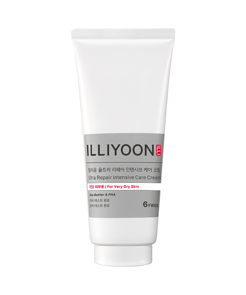 Crème ILLIYOON Ultra Repair Intensive Care 200ml pour peaux très sèches, solution hydratante intensive.