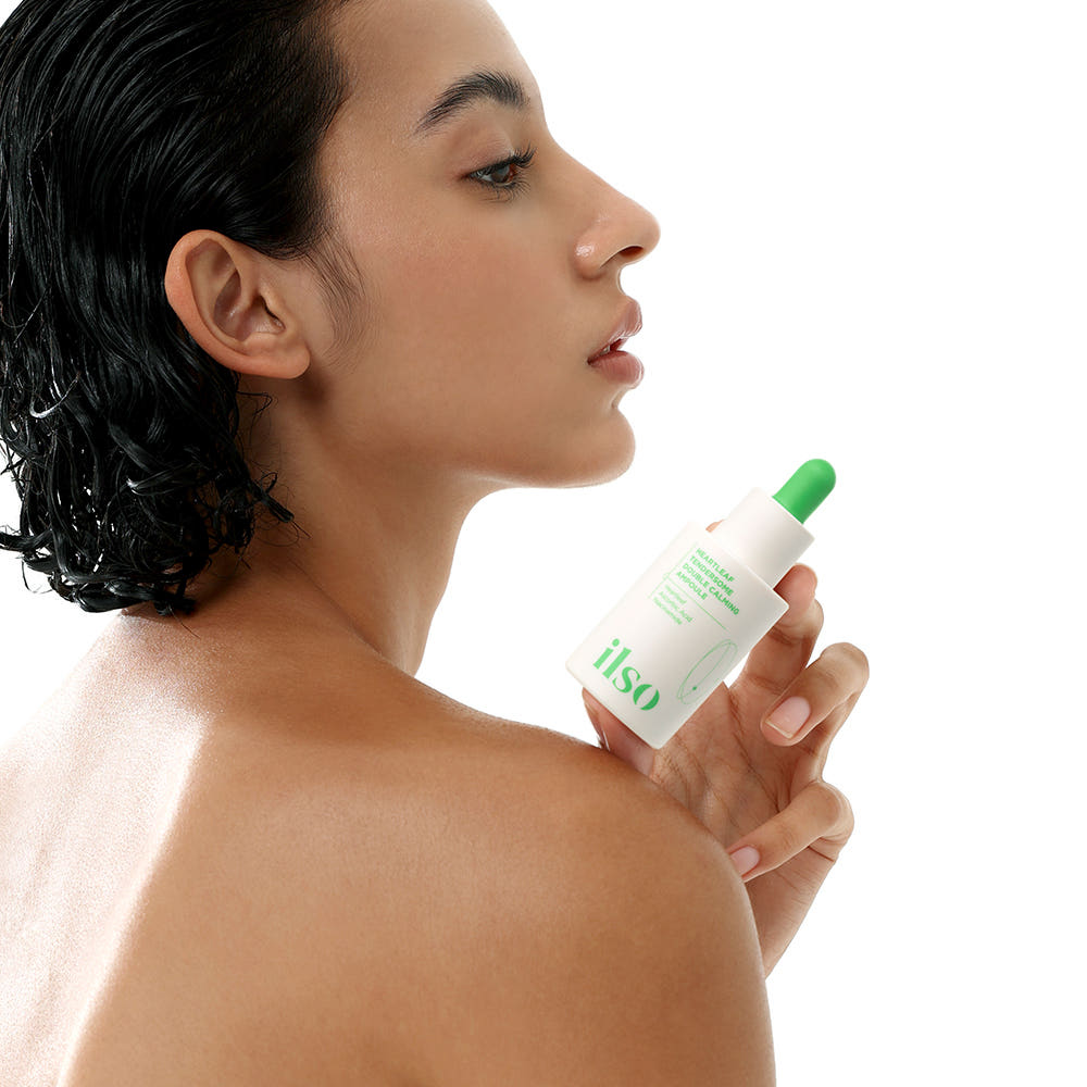 ILSO Eoseongcho Tenderjom Double Calming Ampoule 30ml disponible sur Ma petite Coree, ton Eshop 100% K-beauty en direct de Seoul