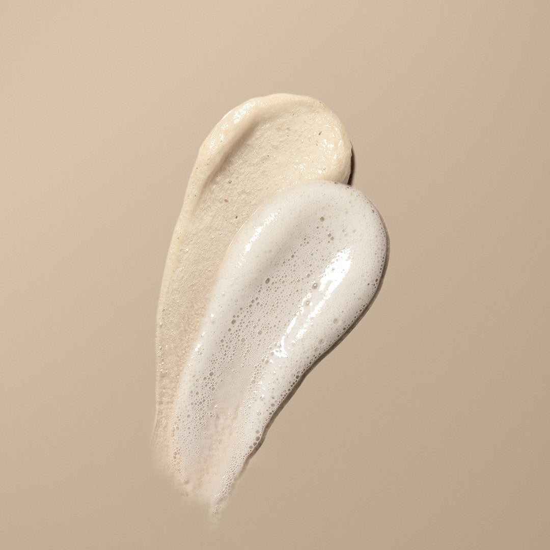 ILSO Grain Potato Cleansing Pack Foam 150ml, mousse nettoyante de la marque ILSO, sur fond beige, gros plan.