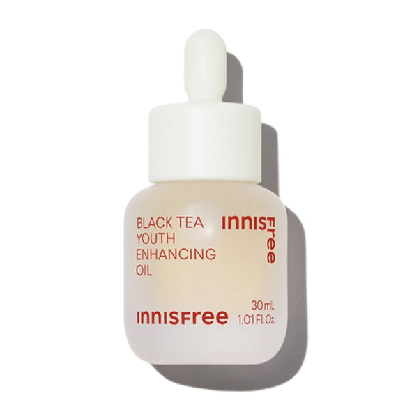 INNISFREE Black Tea Youth Enhancing Oil 30ml disponible sur Ma petite Coree, ton Eshop 100% K-beauty en direct de Seoul