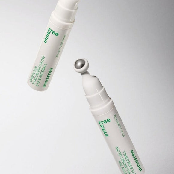 INNISFREE Green Tea Hyaluronic Glow Eye & Face Ball disponible sur Ma petite Coree, ton Eshop 100% K-beauty en direct de Seoul