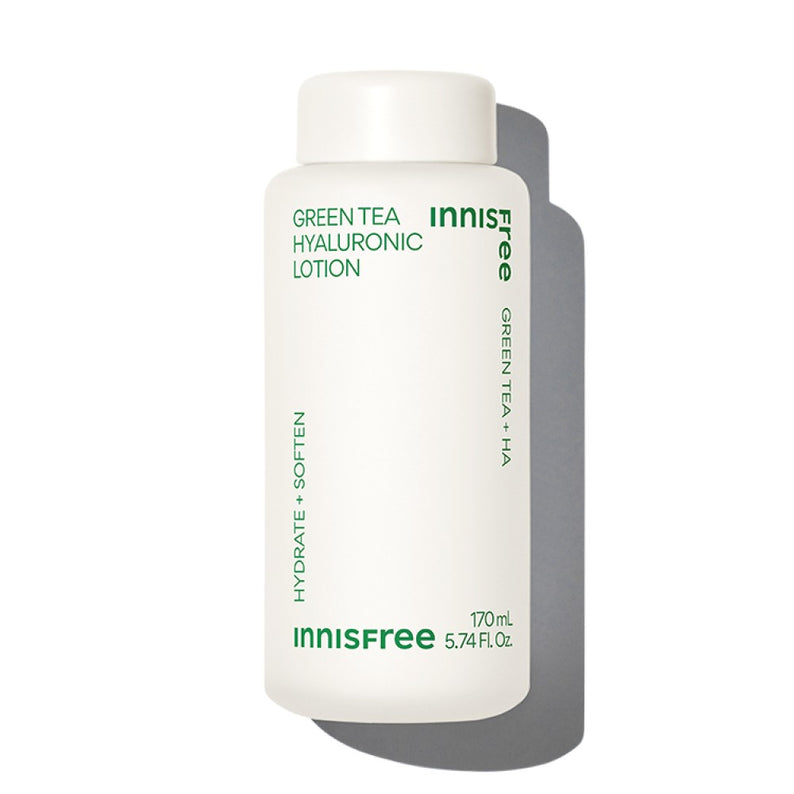 INNISFREE Green Tea Hyaluronic Lotion 170ml disponible sur Ma petite Coree, ton Eshop 100% K-beauty en direct de Seoul