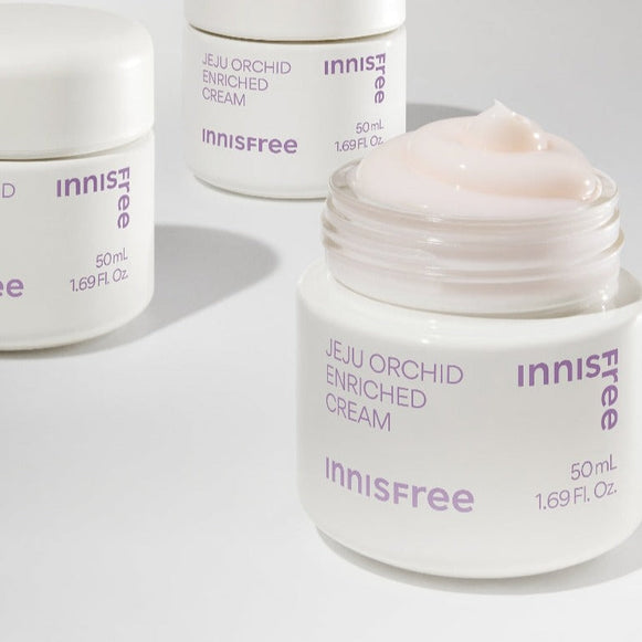 INNISFREE Jeju Orchid Enriched Cream 50ml disponible sur Ma petite Coree, ton Eshop 100% K-beauty en direct de Seoul