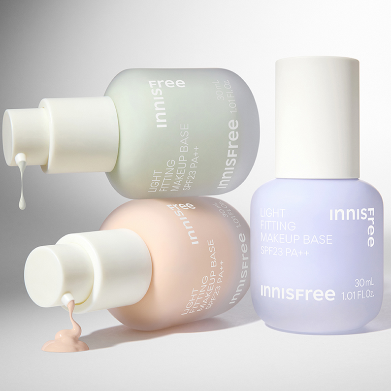INNISFREE Light Fitting Makeup Base 30ml disponible sur Ma petite Coree, ton Eshop 100% K-beauty en direct de Seoul