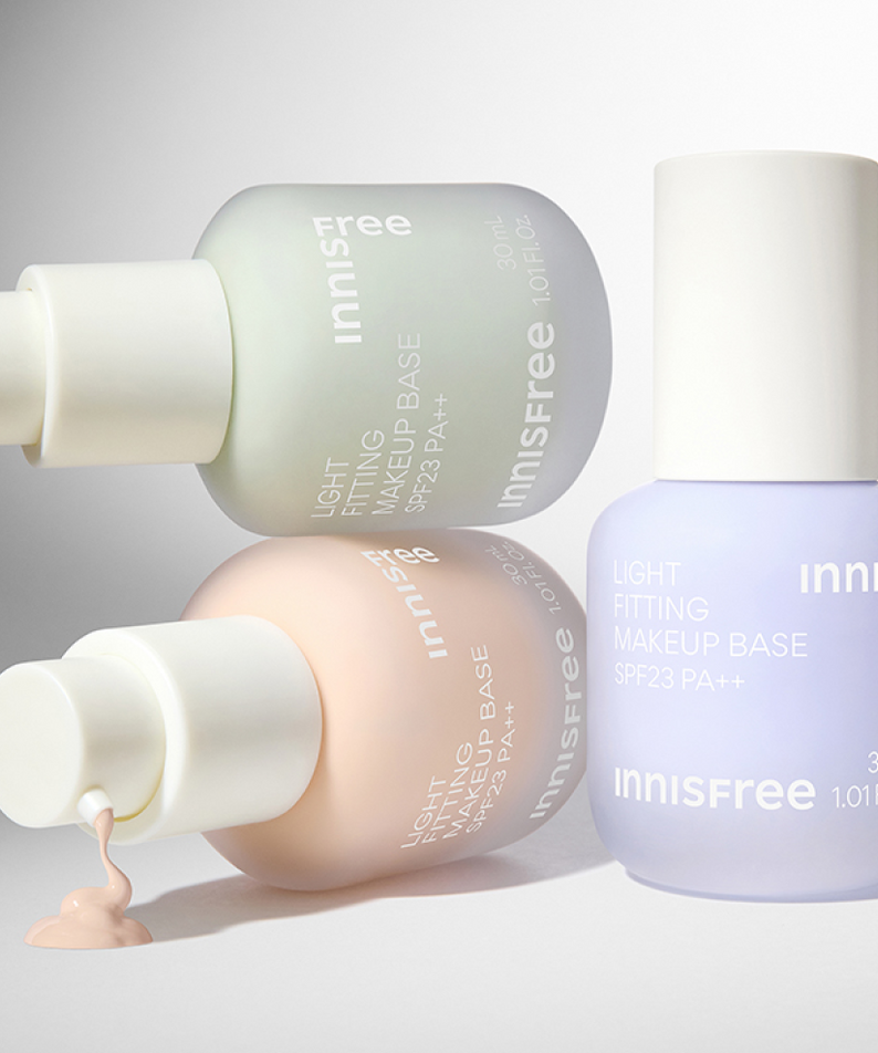 INNISFREE Light Fitting Makeup Base 30ml disponible sur Ma petite Coree, ton Eshop 100% K-beauty en direct de Seoul