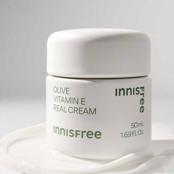INNISFREE Olive Vitamin E Real Cream 50ml disponible sur Ma petite Coree, ton Eshop 100% K-beauty en direct de Seoul