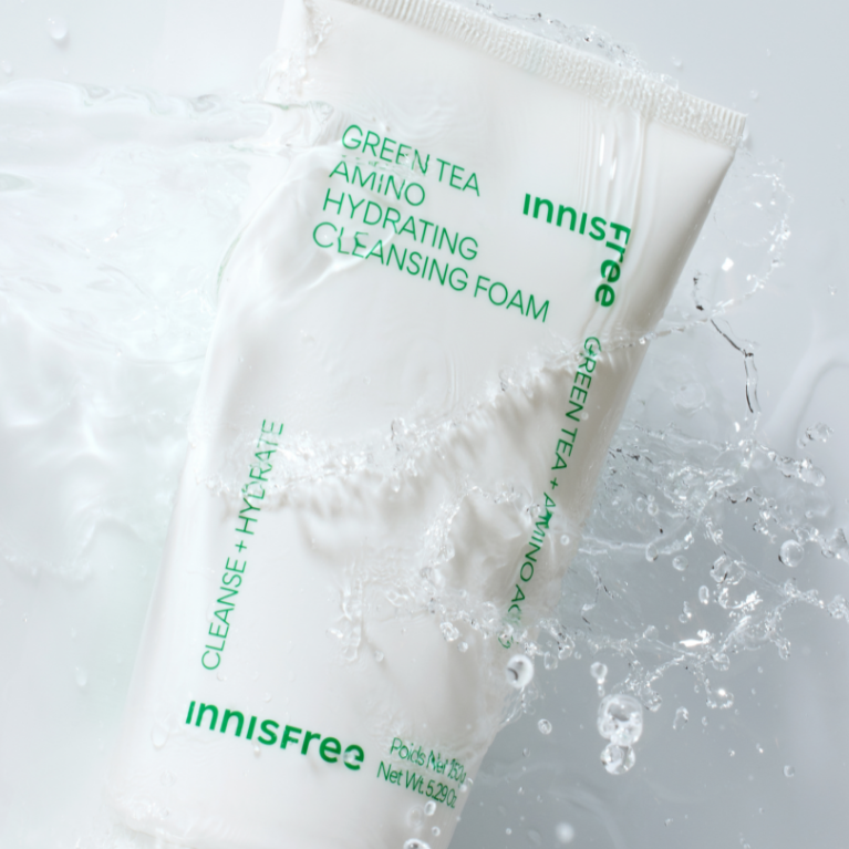 INNISFREE Green Tea Amino Hydrating Cleansing Foam 150ml on sales on our Website !