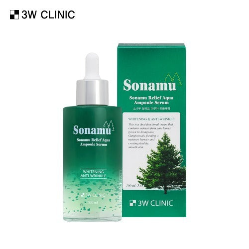 3W CLINIC Pine Relief Aqua Ampoule Serum 100ml