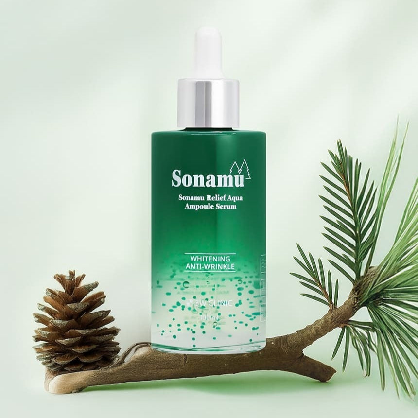 3W CLINIC Pine Relief Aqua Ampoule Serum 100ml