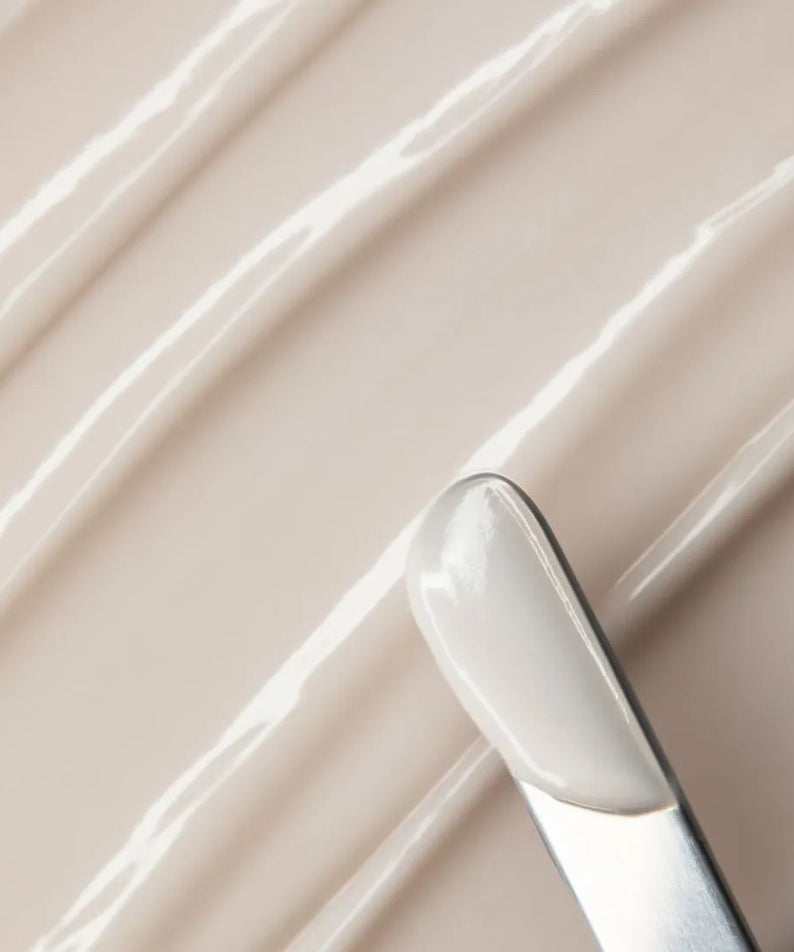 IOPE XMD Stem3 Clinical Recovery Cream 50ml texture avec spatule, crème réparatrice pour la peau, dermatologique, soin intensif 50ml