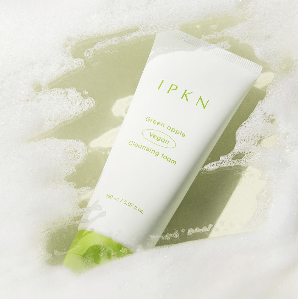 IPKN Green Apple Vegan Cleansing Foam 150ml