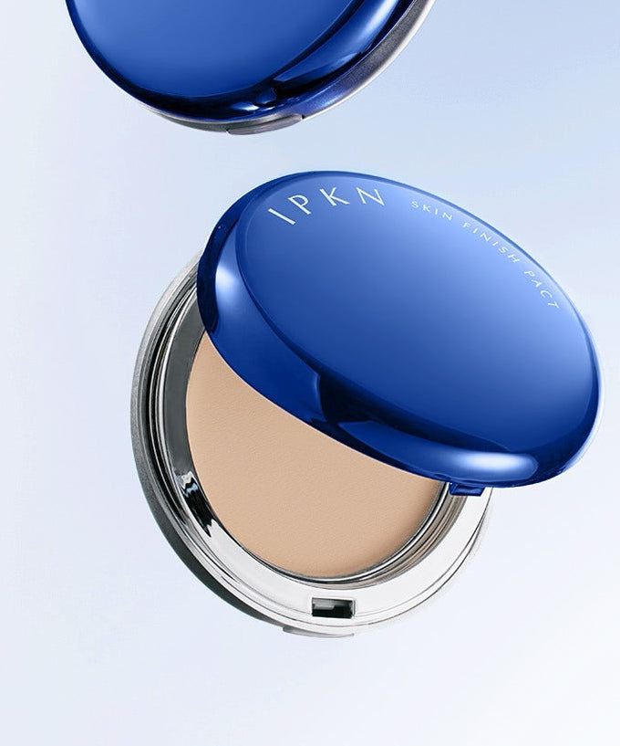 IPKN  Skin Finish Powder Pact (Main Product 14g + Refill 11g)