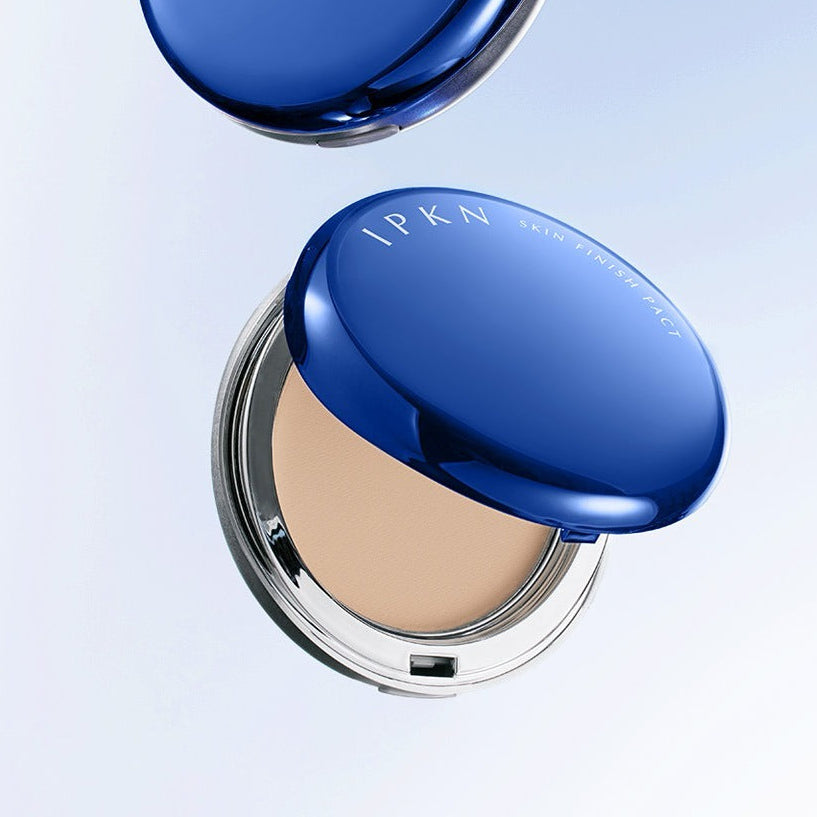 IPKN  Skin Finish Powder Pact (Main Product 14g + Refill 11g)