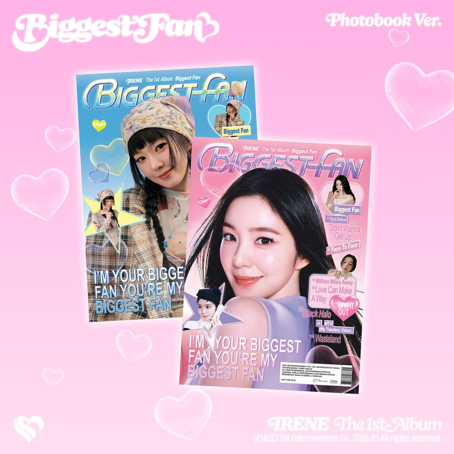 IRENE - 1st Album [Biggest Fan] (Photobook Ver.) - Album Kpop