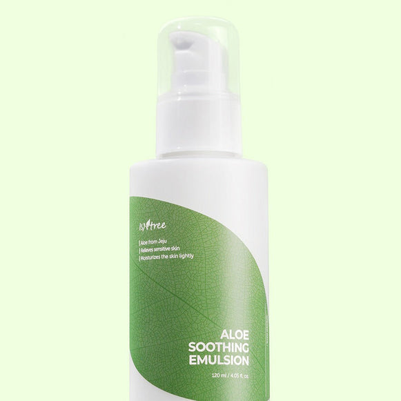 ISNTREE Aloe Soothing Emulsion 120ml disponible sur Ma petite Coree, ton Eshop 100% K-beauty en direct de Seoul