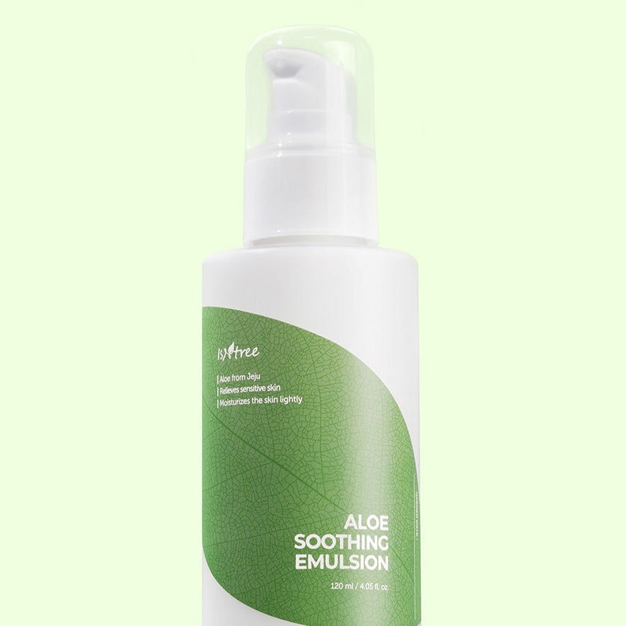 ISNTREE Aloe Soothing Emulsion 120ml disponible sur Ma petite Coree, ton Eshop 100% K-beauty en direct de Seoul