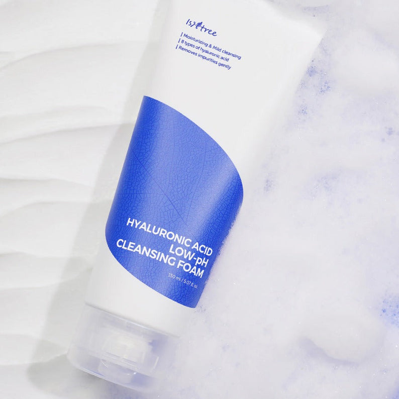 ISNTREE Hyaluronic Acid Low-pH Cleansing Foam 150ml disponible sur Ma petite Coree, ton Eshop 100% K-beauty en direct de Seoul