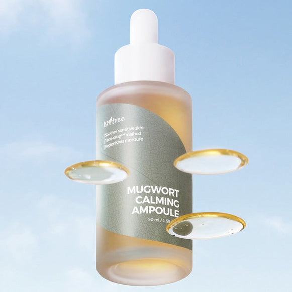 ISNTREE Mugwort Calming Ampoule 50ml disponible sur Ma petite Coree, ton Eshop 100% K-beauty en direct de Seoul
