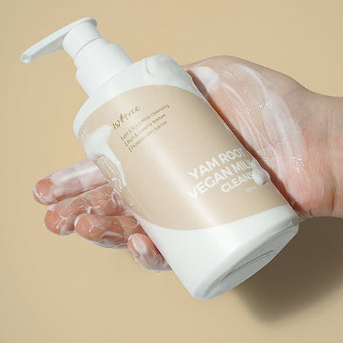 ISNTREE Yam Root Vegan Milk Cleanser 220ml disponible sur Ma petite Coree, ton Eshop 100% K-beauty en direct de Seoul