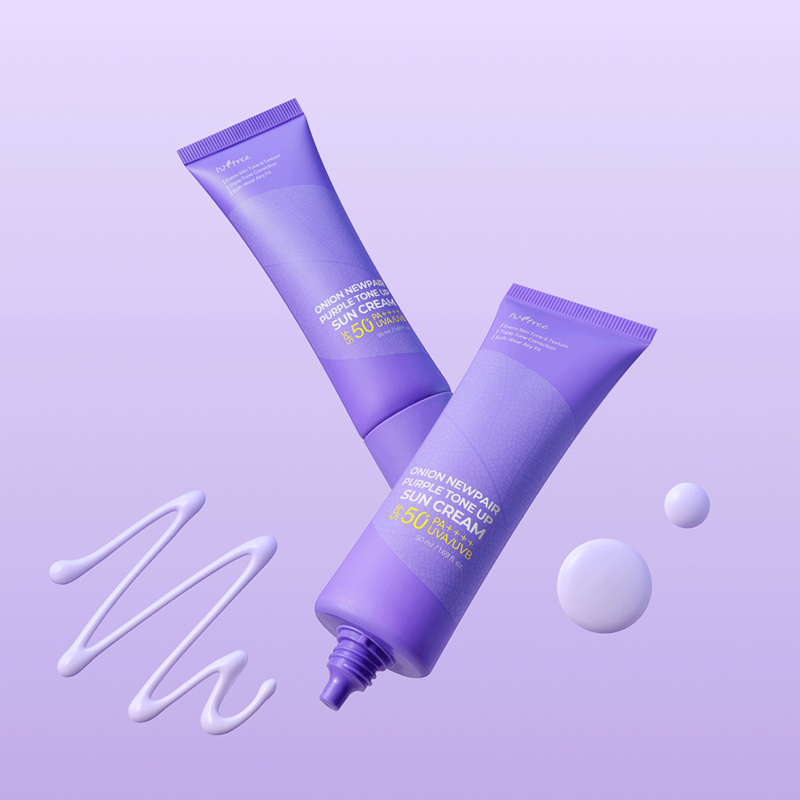 ISNTREE Onion Newpair Purple Tone-Up Sunscreen 50ml