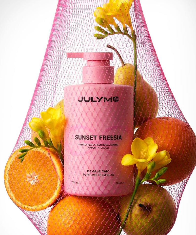 JULYME Damage Care Perfume Hair Shampoo 500ml (Sunset Freese)