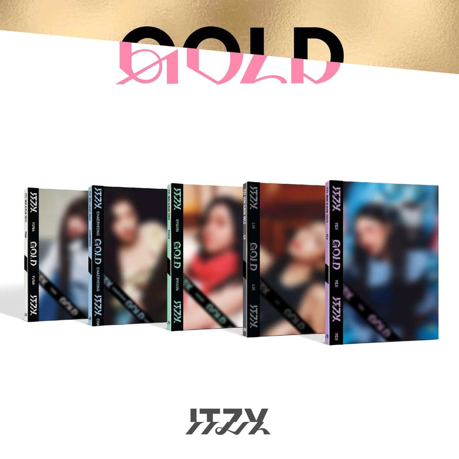 ITZY - [GOLD] (DIGIPACK VER.) (Random 1 of 5) - Album Kpop