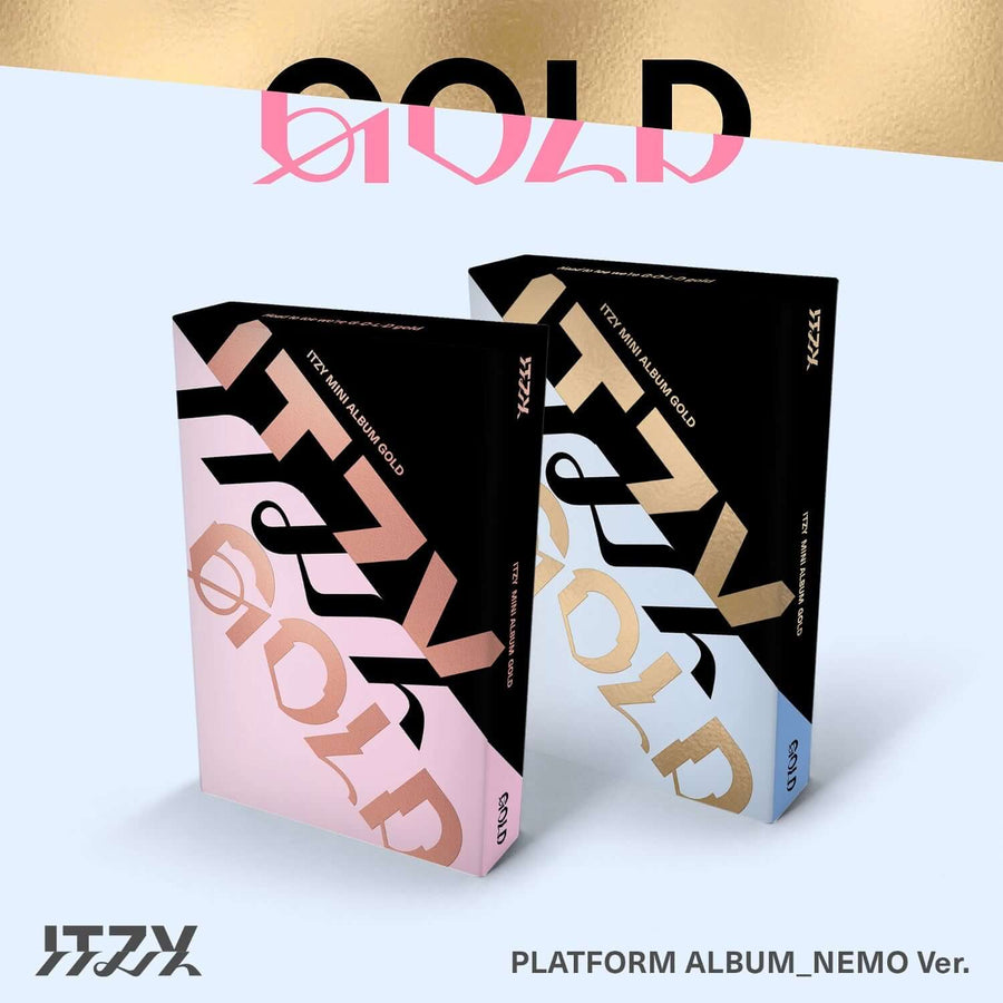 ITZY - [GOLD] (PLATFORM_NEMO VER.) (Random 1 of 2) - Album Kpop