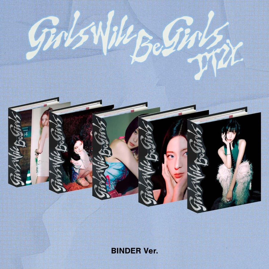 ITZY - [Girls Will Be Girls] (Binder Ver.) (Set of 5) - Album Kpop