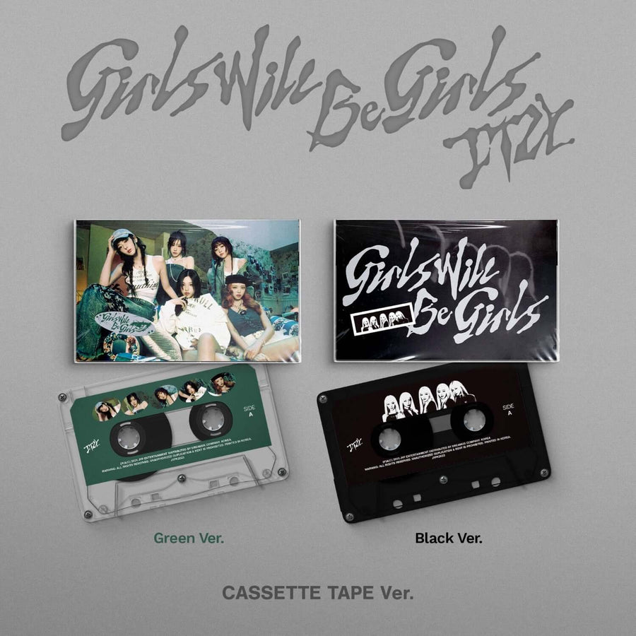 ITZY - [Girls Will Be Girls] (Cassette Tape Ver.) (Set of 2) - Album Kpop