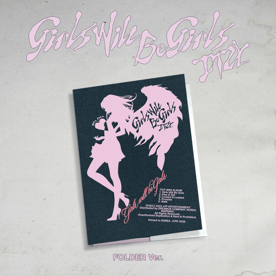 ITZY - [Girls Will Be Girls] (Folder Ver.) - Album Kpop