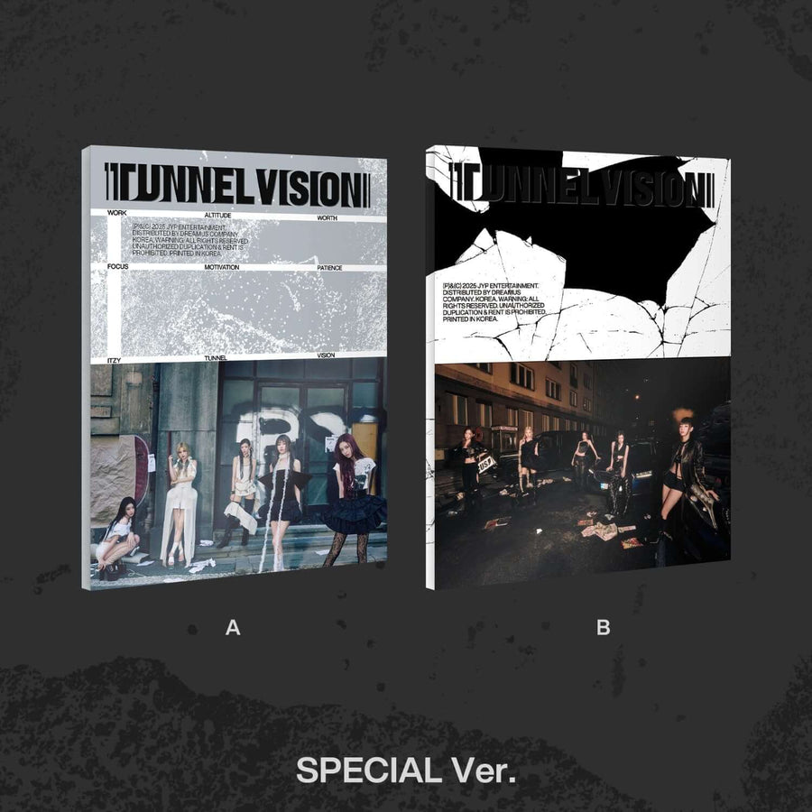 ITZY - [TUNNEL VISION] (SPECIAL Ver.)( 2, A/B Ver.))(Random 1 of 2) - Album Kpop