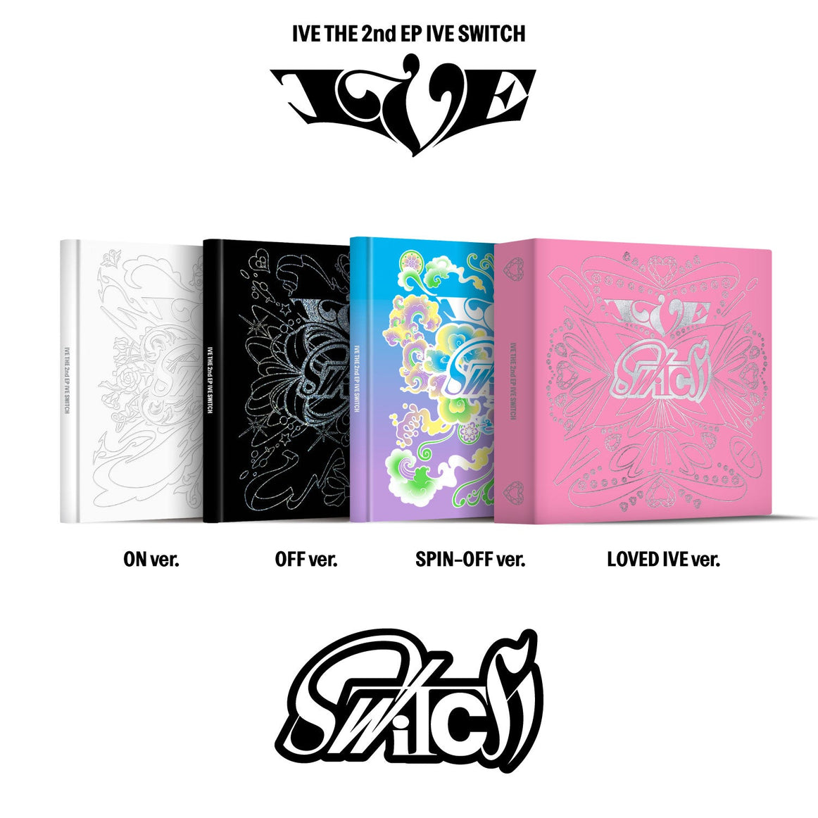 IVE The 2nd Ep Album Ive Switch (Random Ver.) disponible sur Ma petite Coree, ton Eshop 100% K-beauty en direct de Seoul