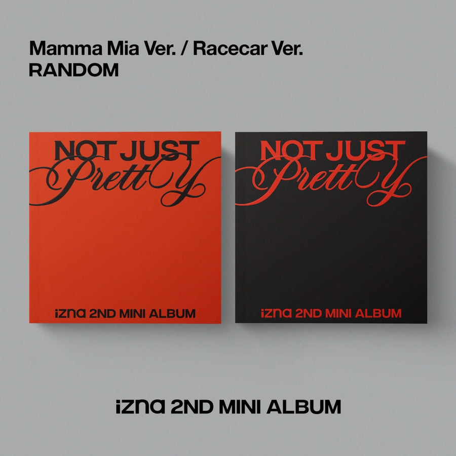 IZNA - 2nd Mini Album [Not Just Pretty] PHOTOBOOK Ver. (Mamma Mia Ver. / Racecar Ver.) (Random 1 of 2) - Album Kpop