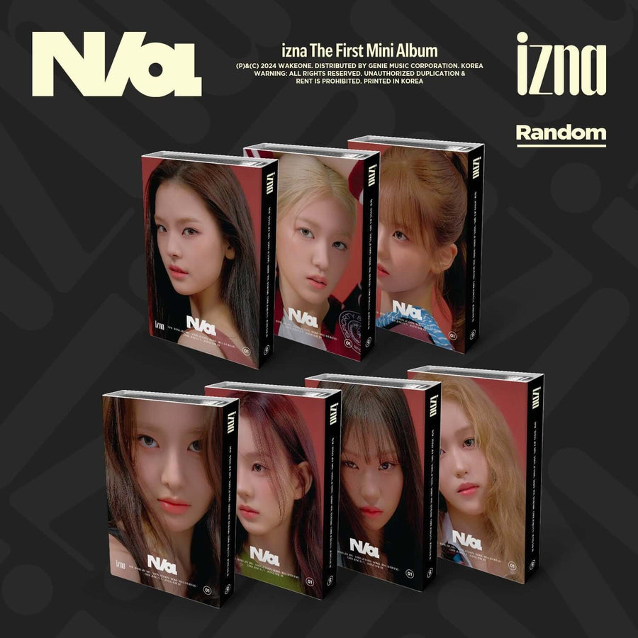 IZNA - [N/a] (izna Ver.) (NFC_Nemo Ver.) (7 Random 1) - Album Kpop