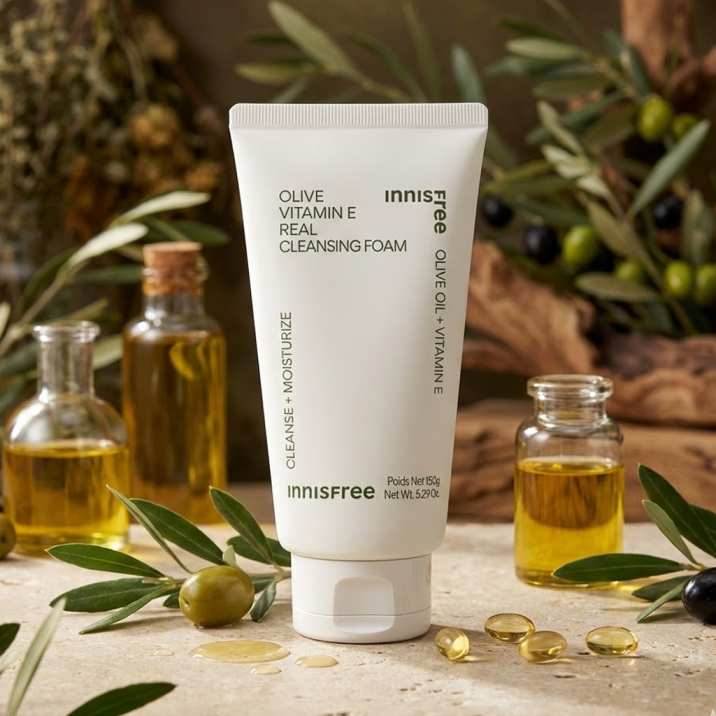 INNISFREE Olive Vitamin E Real Cleansing Foam 150ml