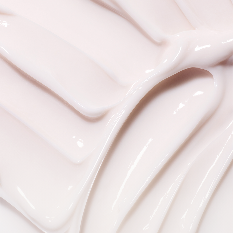 INNISFREE Cauliflower Mushroom Vital Cream 60ml : crème blanche lisse, gros plan sur texture, marque INNISFREE, contexte soins visage.