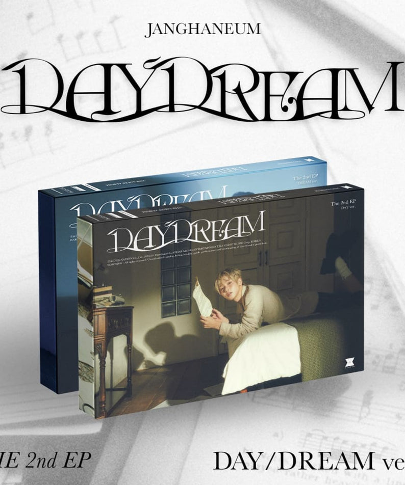 JANG HANEUM - The 2nd EP Album [DAYDREAM] (DAY ver. / DREAM ver.) (Random 1 of 2) Album Kpop, visuel DAYDREAM