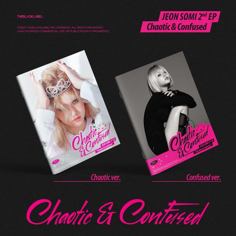 JEON SOMI - 2nd EP ALBUM [Chaotic & Confused] (Random 1 of 2) - Album Kpop