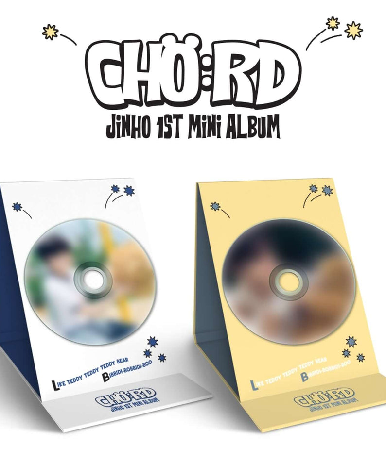 JIN (BTS) - 1st MINI ALBUM [CHO:RD] (Dream ver. / Reality ver.) (Random 1 of 2) - Album Kpop, jaquette et CD.