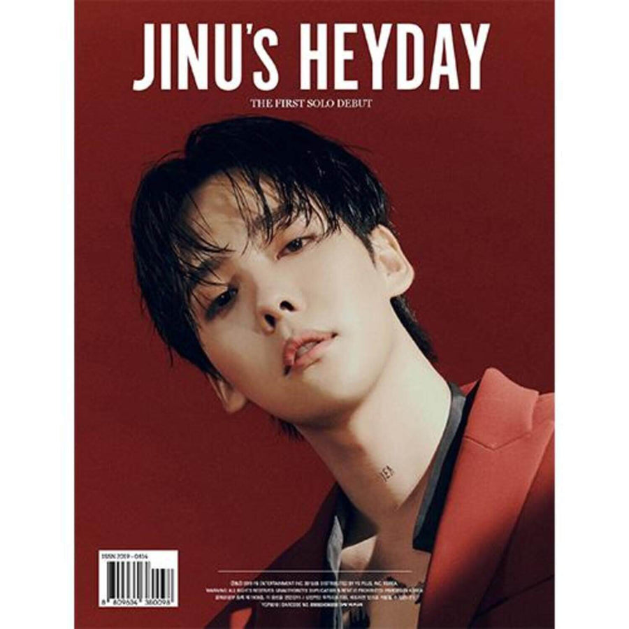 JINU - 1st Album [JINU’s HEYDAY - BOLD VER.] - Album Kpop