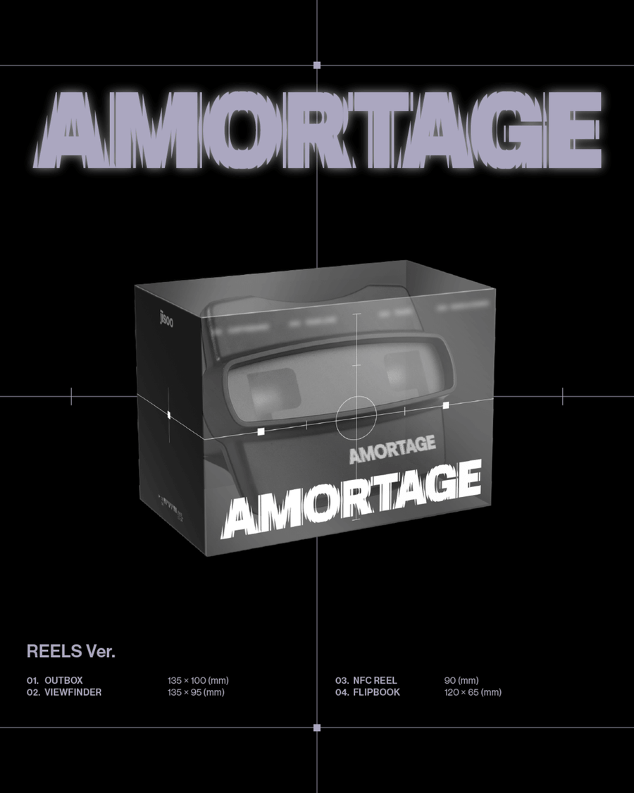 JISOO - Mini Album [AMORTAGE] (REELS Ver.) - Album Kpop