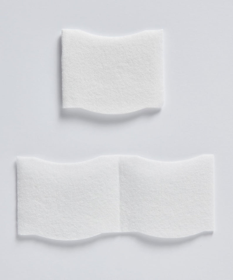 JOODOC  Premium Wavy Cotton For Toner Packs 60 sheets 120 cuts : coton ondulé sur fond blanc, visuel produit de marque
