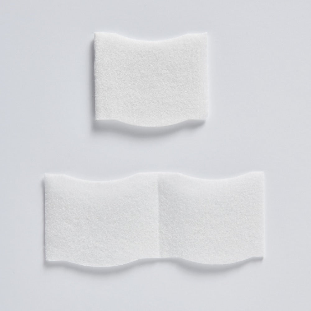 JOODOC  Premium Wavy Cotton For Toner Packs 60 sheets 120 cuts : coton ondulé sur fond blanc, visuel produit de marque