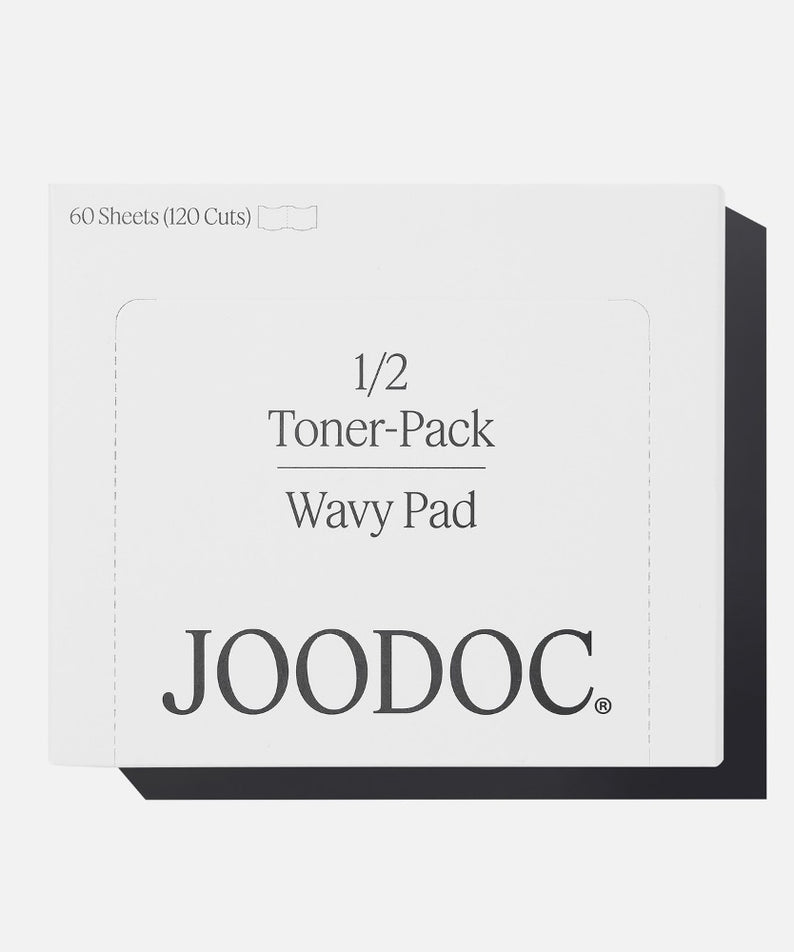 JOODOC  Premium wavy cotton for toner packs 60 sheets 120 cuts