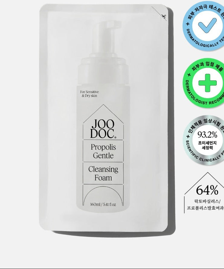 JOODOC  Propolis Gentle Cleansing Foam Refill 160ml