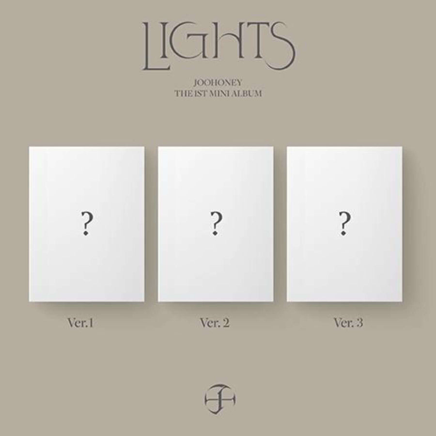 JOOHEON - 1st Album [LIGHTS] (VER.1 / VER.2 / VER.3) [3 Random 1] - Album Kpop