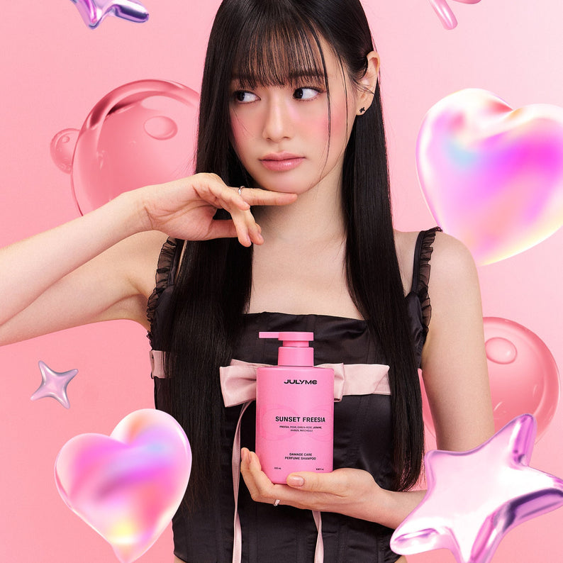 JULYME Damage Care Collagen Shampoo 500ml (Sunset Freesia)