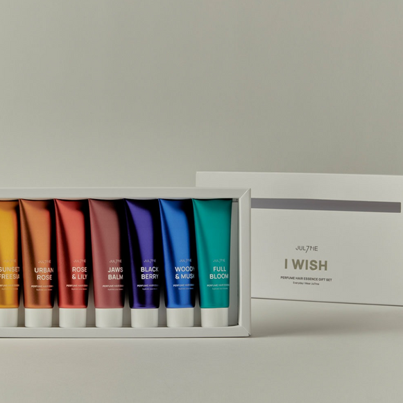 JULYME Perfume Hair Essence I WISH Set (7x30ml) disponible sur Ma petite Coree, ton Eshop 100% K-beauty en direct de Seoul